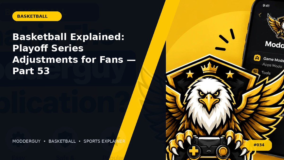 Basketball Explained: Playoff Series Adjustments for Fans — Part 53