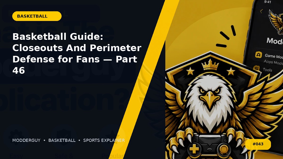 Basketball Guide: Closeouts And Perimeter Defense for Fans — Part 46