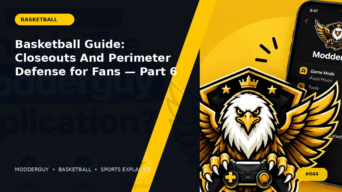 Basketball Guide: Closeouts And Perimeter Defense for Fans — Part 6