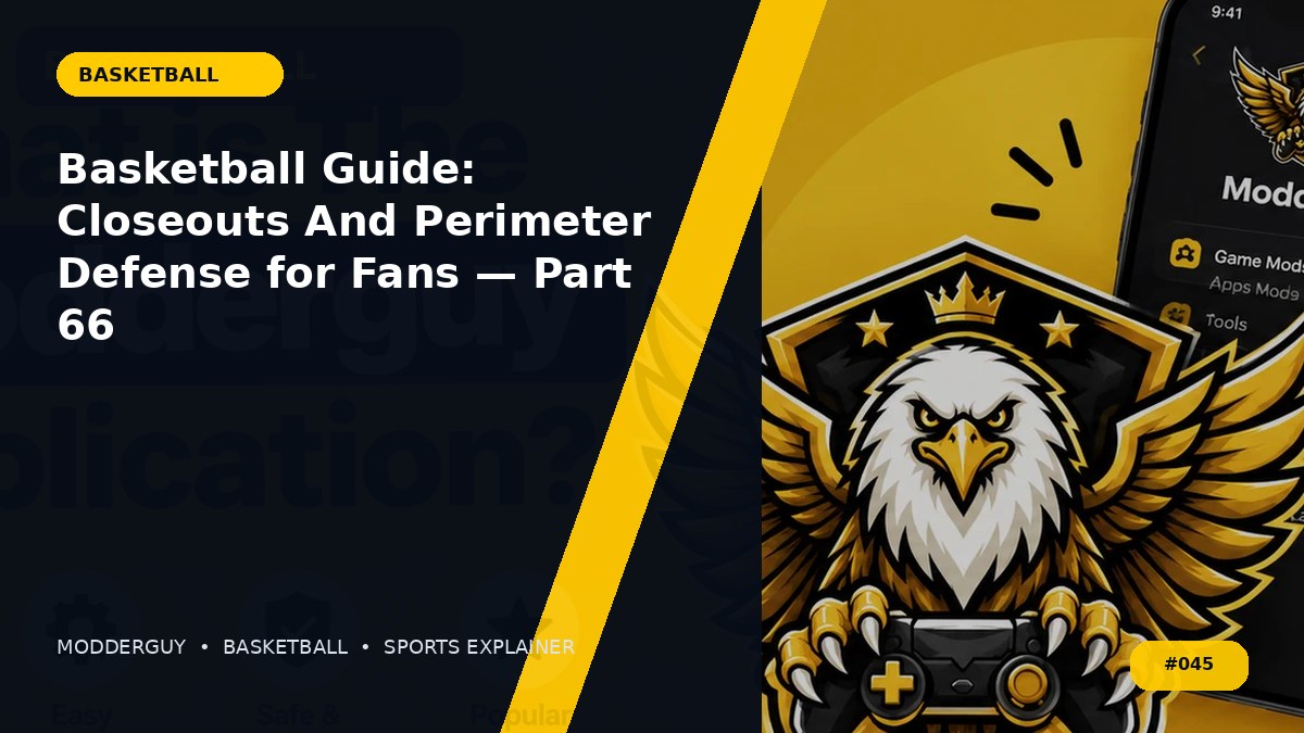 Basketball Guide: Closeouts And Perimeter Defense for Fans — Part 66
