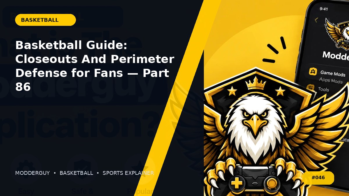 Basketball Guide: Closeouts And Perimeter Defense for Fans — Part 86