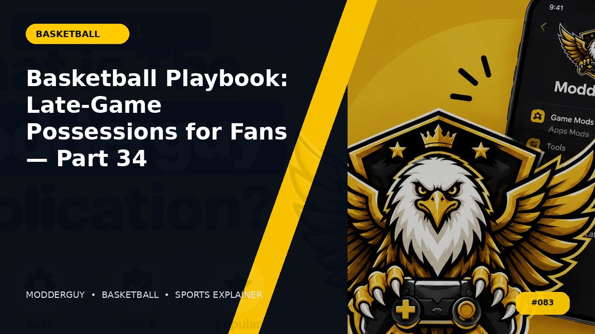 Basketball Playbook: Late-Game Possessions for Fans — Part 34