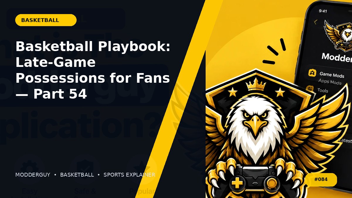 Basketball Playbook: Late-Game Possessions for Fans — Part 54