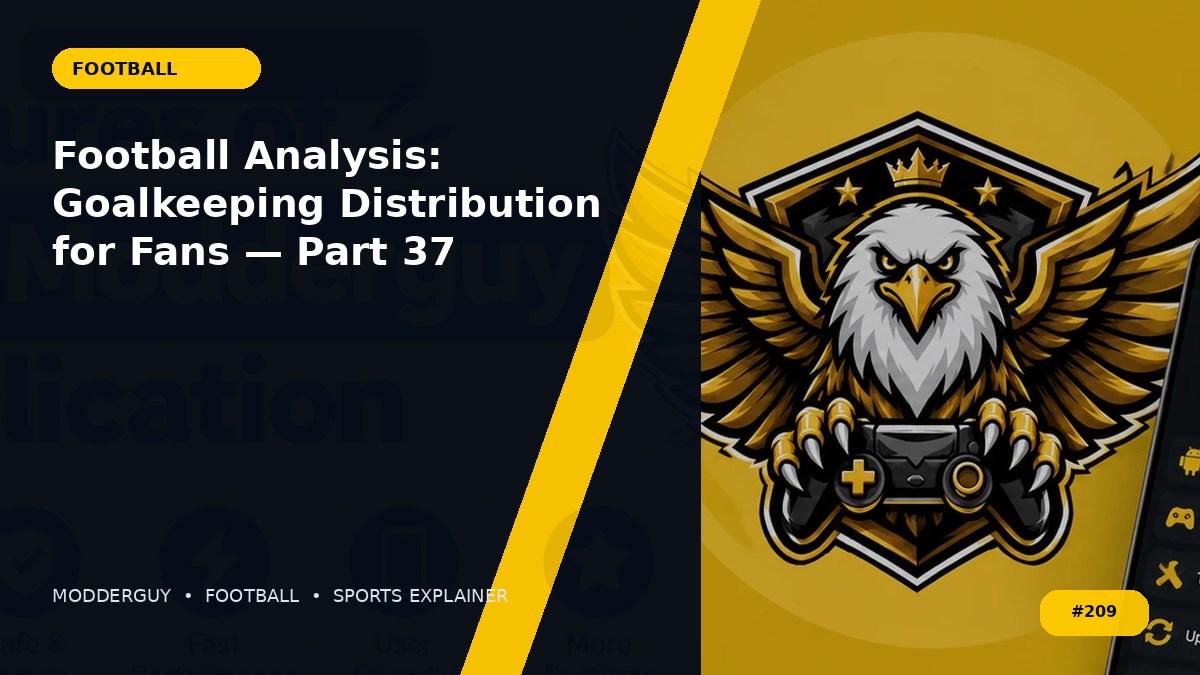 Football Analysis: Goalkeeping Distribution for Fans — Part 37
