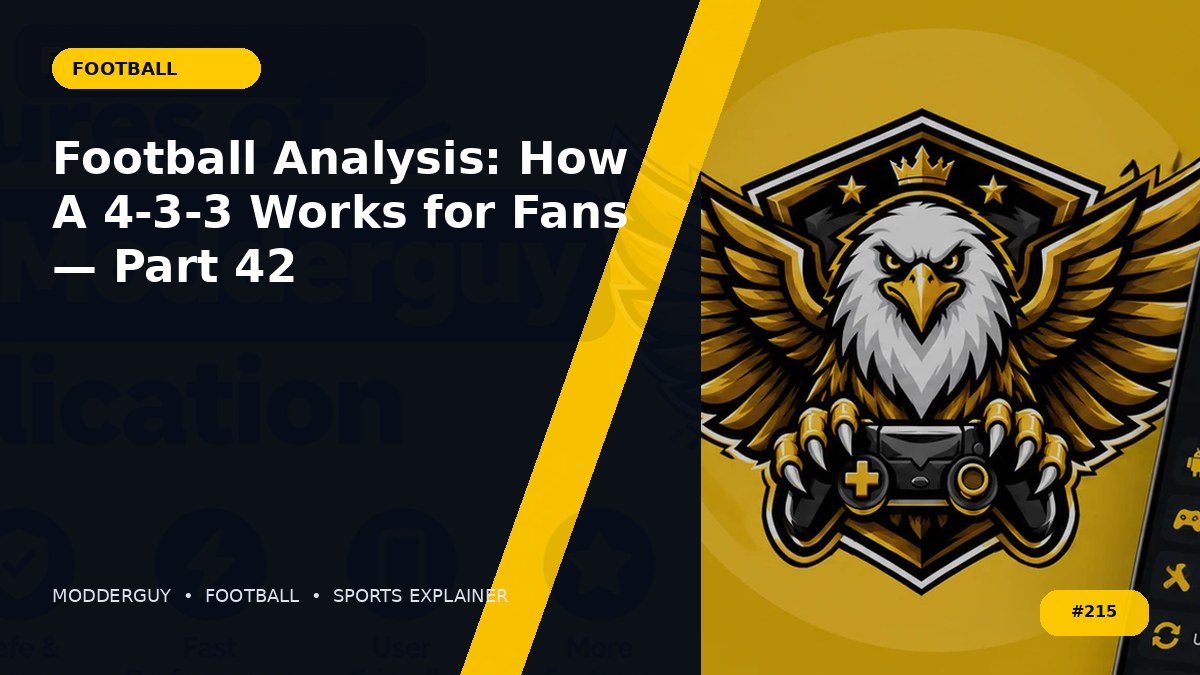 Football Analysis: How A 4-3-3 Works for Fans — Part 42