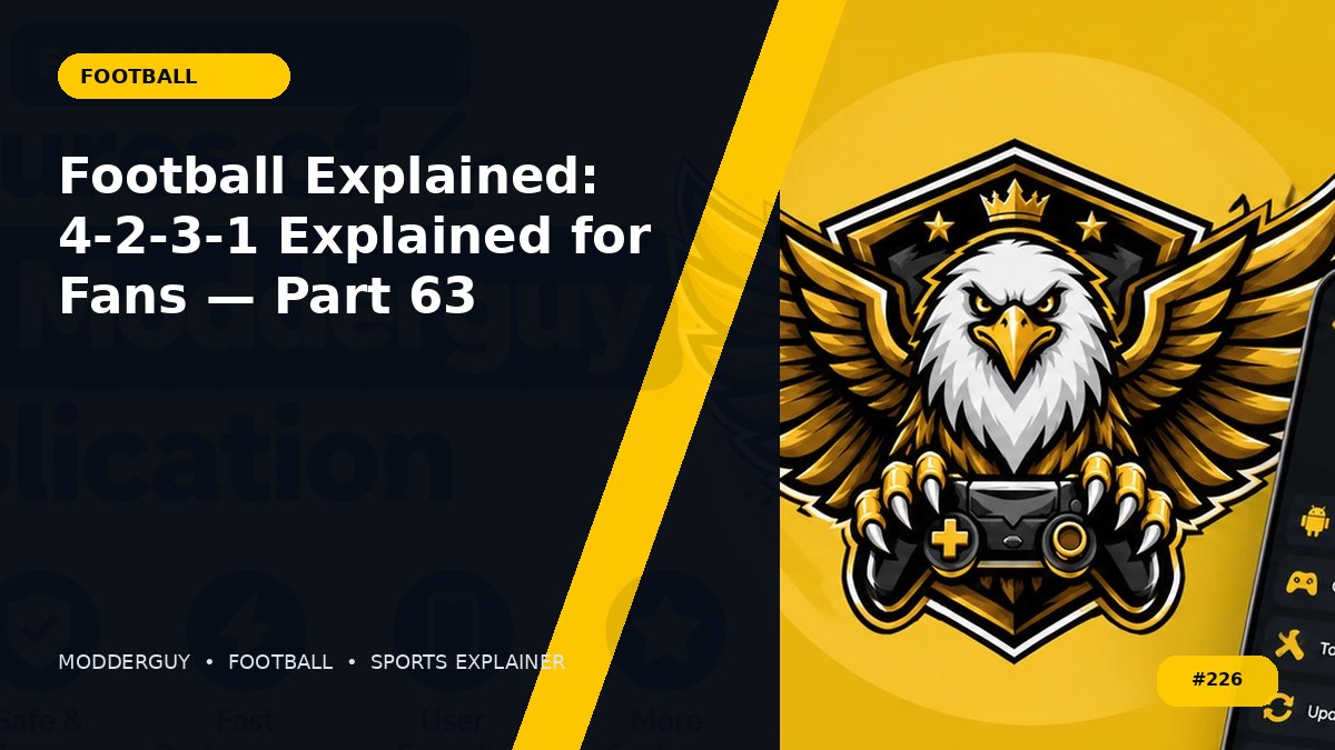 Football Explained: 4-2-3-1 Explained for Fans — Part 63