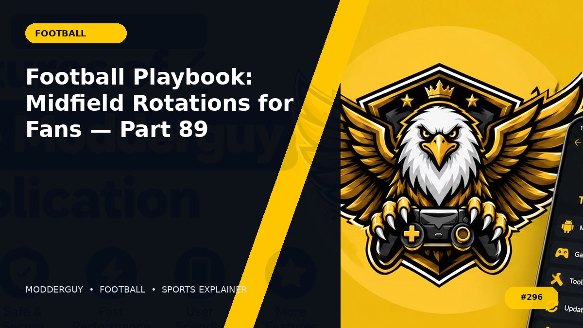 Football Playbook: Midfield Rotations for Fans — Part 89